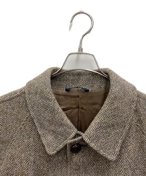 BROOKS BROTHERS（ブルックスブラザーズ）BROOKS BROTHERS (ブルックスブラザーズ) ヘリンボーンステンカラーコート ブラウン サイズ:44Rの古着・服飾アイテム