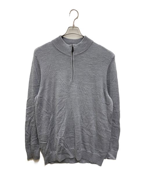 L.L.Bean（エルエルビーン）L.L.Bean (エルエルビーン) ハーフジップニット グレー サイズ:XLの古着・服飾アイテム