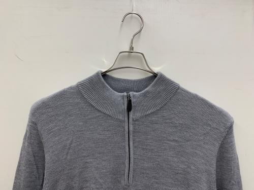 L.L.Bean（エルエルビーン）L.L.Bean (エルエルビーン) ハーフジップニット グレー サイズ:XLの古着・服飾アイテム