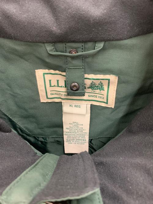 L.L.Bean（エルエルビーン）L.L.Bean (エルエルビーン) ダウンジャケット グリーン サイズ:XLの古着・服飾アイテム