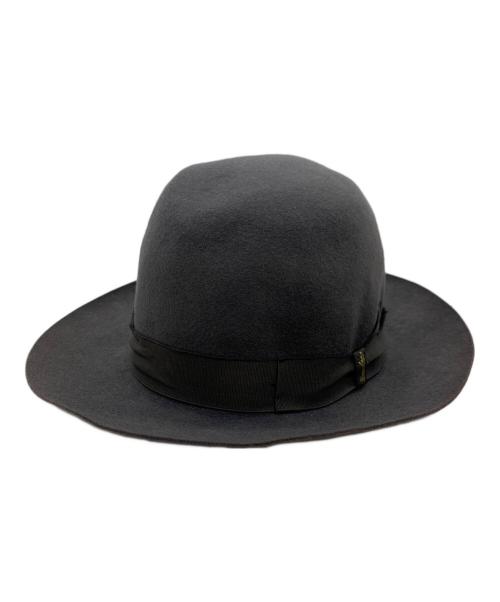 BORSALINO（ボルサリーノ）BORSALINO (ボルサリーノ) ハット グレー サイズ:UK7の古着・服飾アイテム