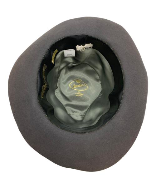 BORSALINO（ボルサリーノ）BORSALINO (ボルサリーノ) ハット グレー サイズ:UK7の古着・服飾アイテム