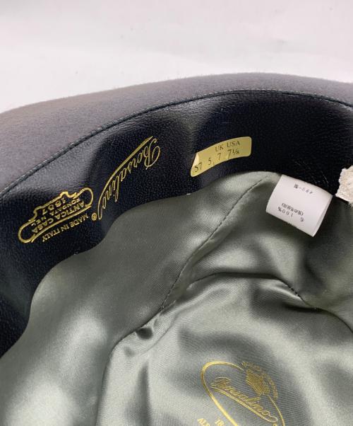 BORSALINO（ボルサリーノ）BORSALINO (ボルサリーノ) ハット グレー サイズ:UK7の古着・服飾アイテム