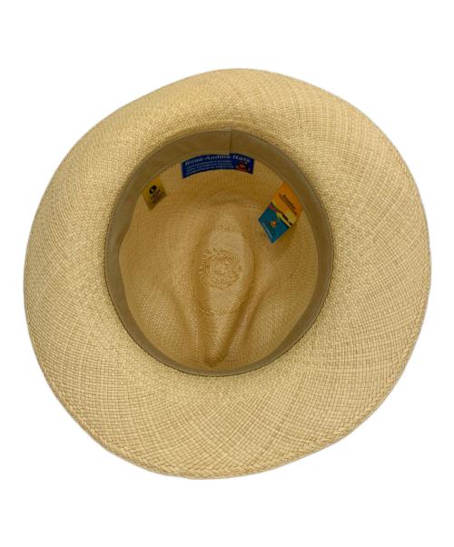 Ecua-Andino（エクアアンディーノ）Ecua-Andino (エクアアンディーノ) 麦わらハット ベージュ サイズ:LARGEの古着・服飾アイテム