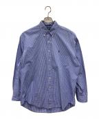 RALPH LAURENラルフローレン）の古着「長袖シャツ」｜ブルー×ホワイト