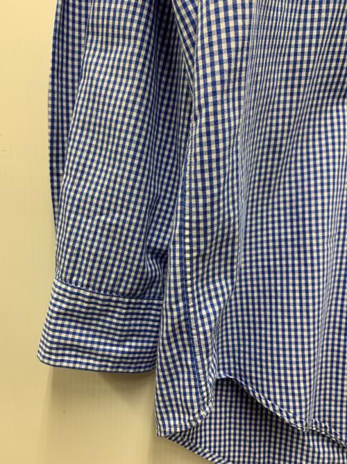 RALPH LAUREN（ラルフローレン）RALPH LAUREN (ラルフローレン) 長袖シャツ ブルー×ホワイト サイズ:Lの古着・服飾アイテム