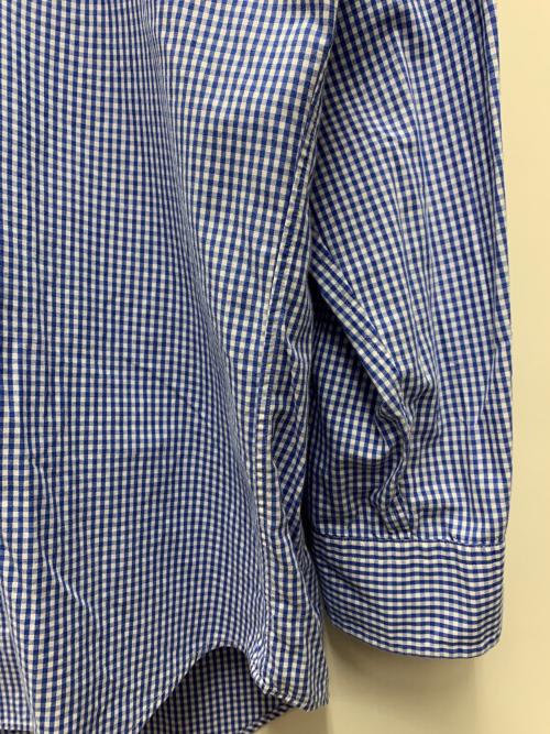 RALPH LAUREN（ラルフローレン）RALPH LAUREN (ラルフローレン) 長袖シャツ ブルー×ホワイト サイズ:Lの古着・服飾アイテム