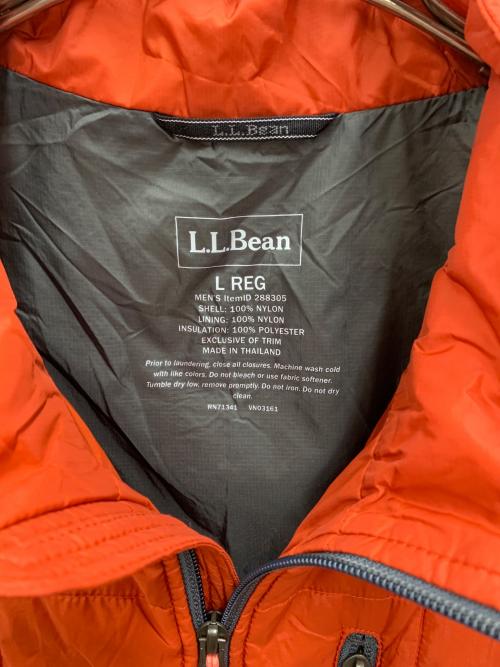 L.L.Bean（エルエルビーン）L.L.Bean (エルエルビーン) 中綿ベスト オレンジ サイズ:Lの古着・服飾アイテム