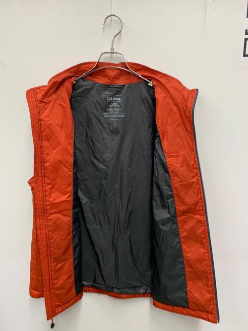 L.L.Bean（エルエルビーン）L.L.Bean (エルエルビーン) 中綿ベスト オレンジ サイズ:Lの古着・服飾アイテム