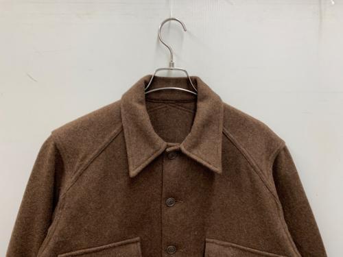 NEPENTHES Hoggs Hoggs Hoggs（ネペンシス）NEPENTHES Hoggs Hoggs Hoggs (ネペンシス) ウールジャケット ブラウン サイズ:Mの古着・服飾アイテム