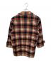 NORTH MARINE DRIVE (ノースマリンドライブ) チェックウールコート レッド×ブラック サイズ:FREE：9000円