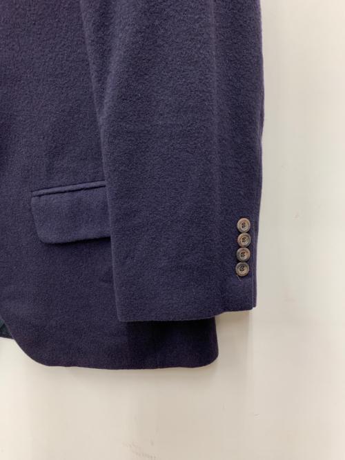BILL BLASS（ビルブラス）BILL BLASS (ビルブラス) カシミヤテーラードジャケット ネイビー サイズ:FREEの古着・服飾アイテム