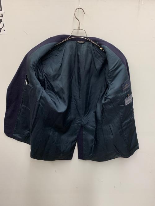 BILL BLASS（ビルブラス）BILL BLASS (ビルブラス) カシミヤテーラードジャケット ネイビー サイズ:FREEの古着・服飾アイテム