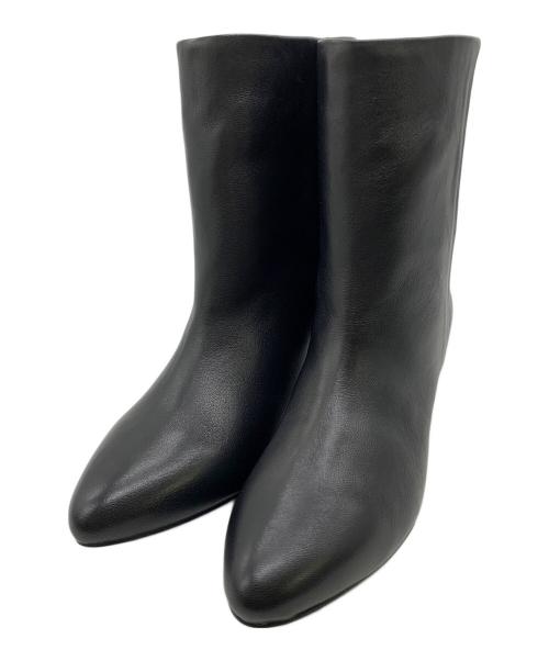 Gready Brilliant（グレディ ブリリアン）gready brilliant (グレディ ブリリアン) レザールーズブーツ ブラック サイズ:36 未使用品の古着・服飾アイテム