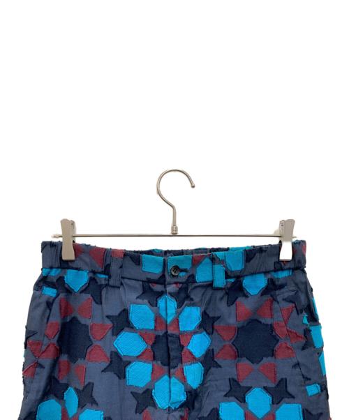 ISSEY MIYAKE（イッセイミヤケ）ISSEY MIYAKE (イッセイミヤケ) パンツ ネイビー×ブルー サイズ:表記なしの古着・服飾アイテム