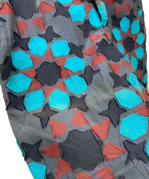 ISSEY MIYAKE（イッセイミヤケ）ISSEY MIYAKE (イッセイミヤケ) パンツ ネイビー×ブルー サイズ:表記なしの古着・服飾アイテム