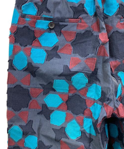 ISSEY MIYAKE（イッセイミヤケ）ISSEY MIYAKE (イッセイミヤケ) パンツ ネイビー×ブルー サイズ:表記なしの古着・服飾アイテム