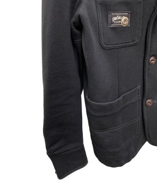 DIESEL（ディーゼル）DIESEL (ディーゼル) ジップジャケット ブラック サイズ:Mの古着・服飾アイテム
