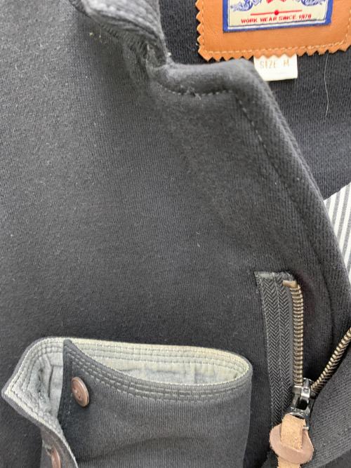 DIESEL（ディーゼル）DIESEL (ディーゼル) ジップジャケット ブラック サイズ:Mの古着・服飾アイテム