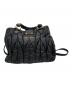 MIU MIU (ミュウミュウ) 2WAYバッグ ブラック：20000円