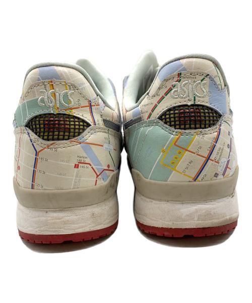 asics（アシックス）asics (アシックス) スニーカー ベージュ×ブルー サイズ:27の古着・服飾アイテム