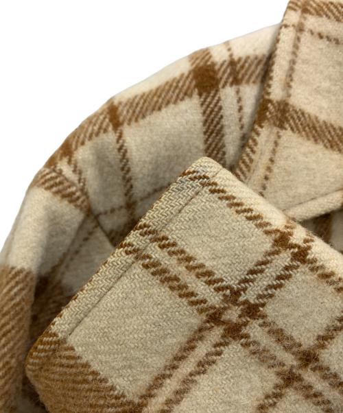 WOOLRICH（ウールリッチ）WOOLRICH (ウールリッチ) 裏ボアウールジャケット ベージュ サイズ:Sの古着・服飾アイテム