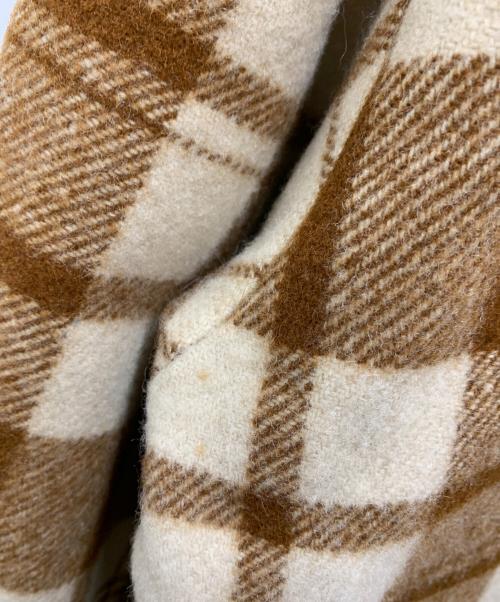 WOOLRICH（ウールリッチ）WOOLRICH (ウールリッチ) 裏ボアウールジャケット ベージュ サイズ:Sの古着・服飾アイテム