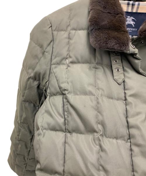 BURBERRY LONDON（バーバリーロンドン）BURBERRY LONDON (バーバリーロンドン) キルティングコート オリーブ サイズ:11の古着・服飾アイテム