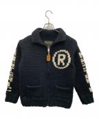 Hysteric Glamourヒステリックグラマー）の古着「厚手カーディガン」｜ブラック