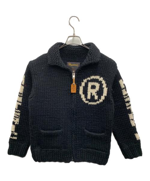 Hysteric Glamour（ヒステリックグラマー）Hysteric Glamour (ヒステリックグラマー) 厚手カーディガン ブラック サイズ:freeの古着・服飾アイテム