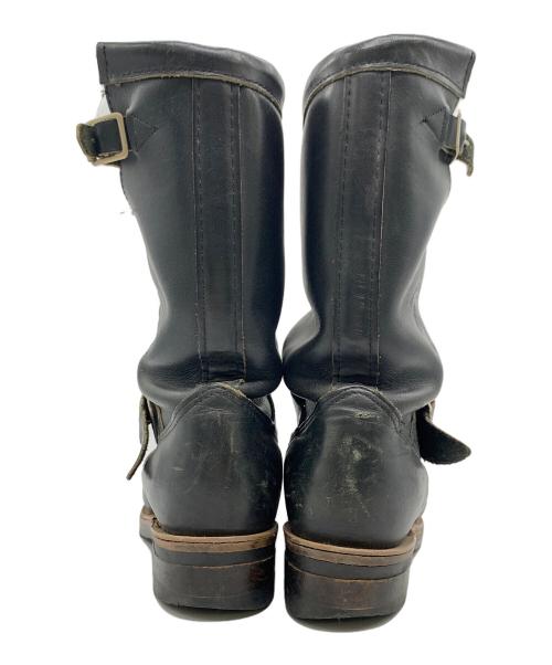 CHIPPEWA（チペワ）CHIPPEWA (チペワ) エンジニアブーツ ブラック サイズ:38の古着・服飾アイテム