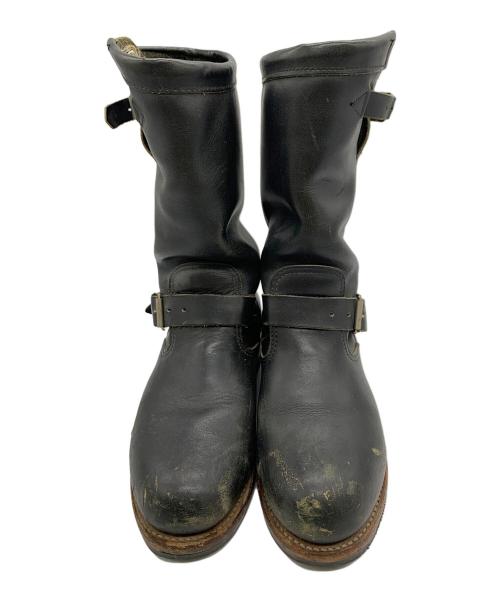 CHIPPEWA（チペワ）CHIPPEWA (チペワ) エンジニアブーツ ブラック サイズ:38の古着・服飾アイテム