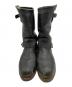 中古・古着 CHIPPEWA (チペワ) エンジニアブーツ ブラック サイズ:38：8000円