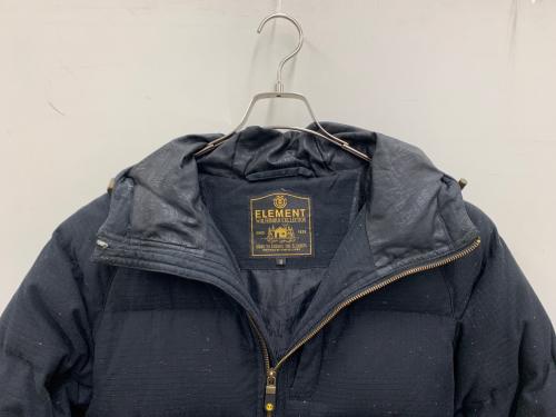 ELEMENT（エレメント）ELEMENT (エレメント) ダウンジャケット ブラック サイズ:Mの古着・服飾アイテム