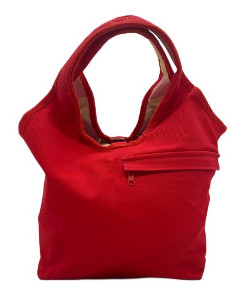 HUNTING WORLD（ハンティングワールド）HUNTING WORLD (ハンティングワールド) リバーシブルハンドバッグ レッドの古着・服飾アイテム