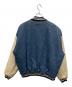 MVSPORT (エムブイ スポーツ) デニムスタジャン ブルー×ベージュ サイズ:L：5000円
