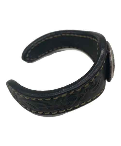 saad（サード）SAAD (サード) バングル ブラックの古着・服飾アイテム