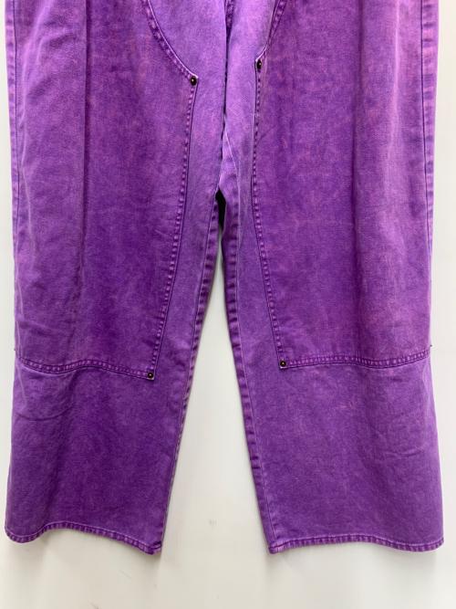 FREAK'S STORE（フリークスストア）FREAK'S STORE (フリークスストア) バギーデニムパンツ パープル サイズ:M 未使用品の古着・服飾アイテム