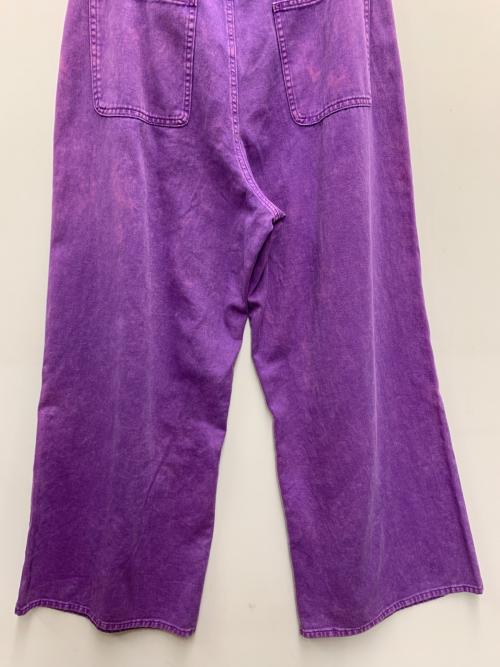 FREAK'S STORE（フリークスストア）FREAK'S STORE (フリークスストア) バギーデニムパンツ パープル サイズ:M 未使用品の古着・服飾アイテム