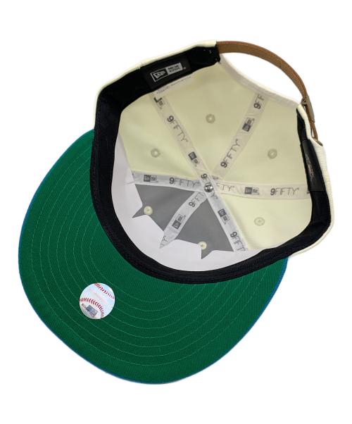 New Era（ニューエラ）New Era (ニューエラ) KEBOZ (ケボズ) キャップ アイボリー×ブルーの古着・服飾アイテム