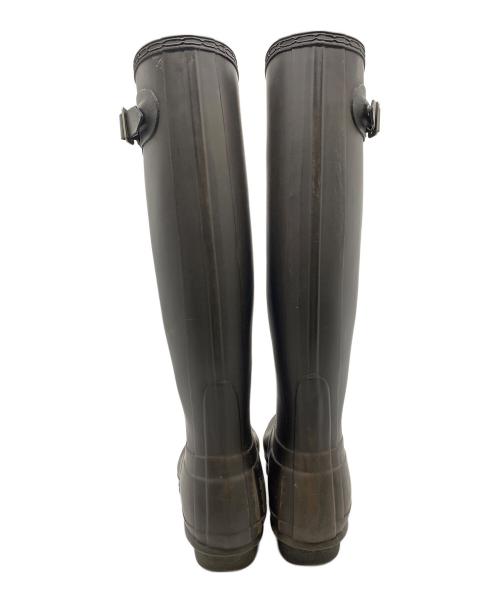 HUNTER（ハンター）HUNTER (ハンター) レインブーツ ブラウン サイズ:25の古着・服飾アイテム