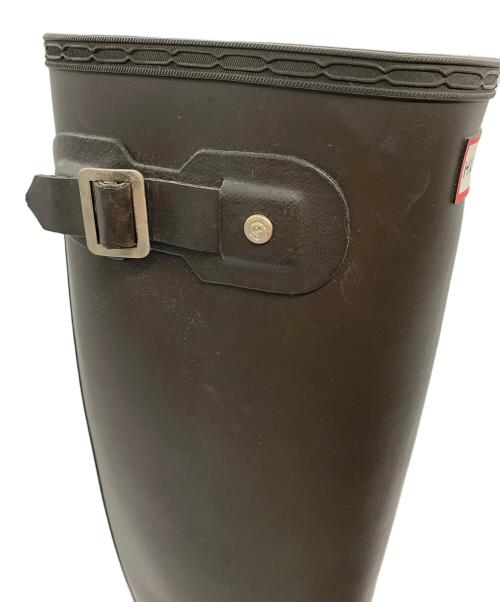 HUNTER（ハンター）HUNTER (ハンター) レインブーツ ブラウン サイズ:25の古着・服飾アイテム