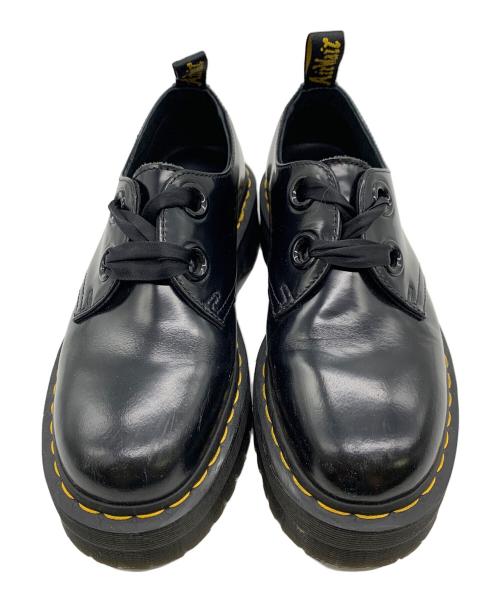 Dr.Martens（ドクターマーチン）Dr.Martens (ドクターマーチン) 2ホールショートブーツ ブラック サイズ:24の古着・服飾アイテム