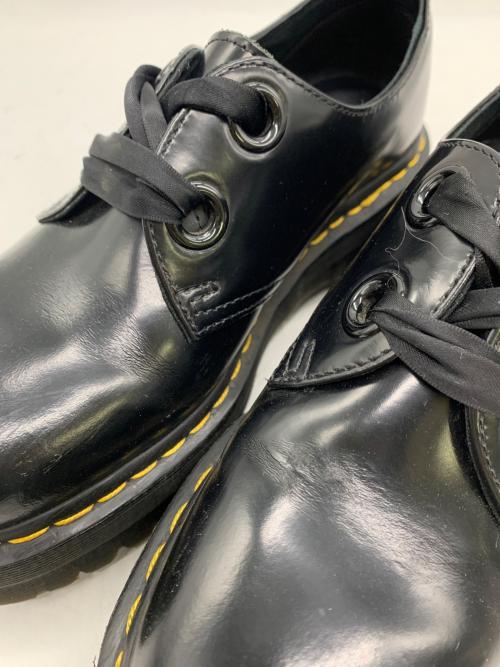 Dr.Martens（ドクターマーチン）Dr.Martens (ドクターマーチン) 2ホールショートブーツ ブラック サイズ:24の古着・服飾アイテム
