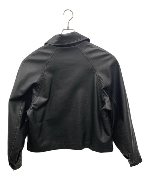 Noen（ノエン）Noen (ノエン) ヴィンテージライクレザージャケット ブラック サイズ:Ｌの古着・服飾アイテム