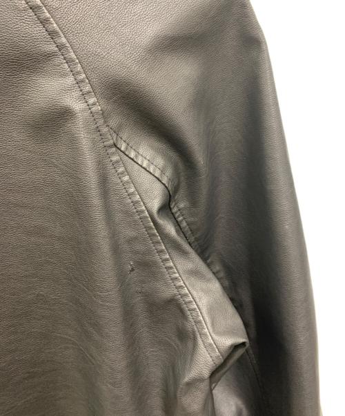 Noen（ノエン）Noen (ノエン) ヴィンテージライクレザージャケット ブラック サイズ:Ｌの古着・服飾アイテム