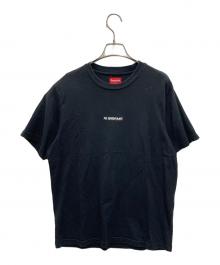 SUPREME（シュプリーム）の古着「半袖Tシャツ」｜ブラック