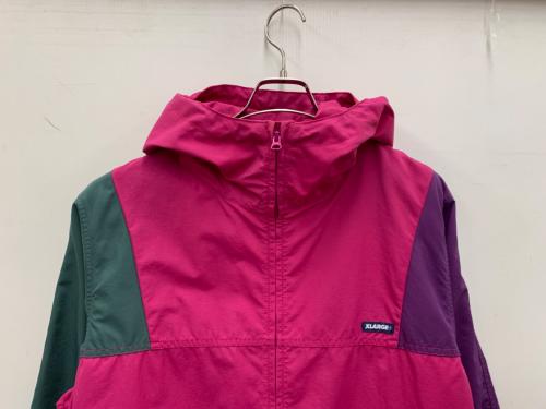 X-LARGE（エクストララージ）X-LARGE (エクストララージ) マウンテンパーカー ピンク サイズ:ｌの古着・服飾アイテム