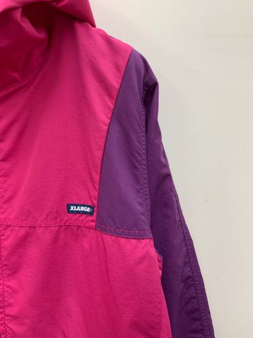 X-LARGE（エクストララージ）X-LARGE (エクストララージ) マウンテンパーカー ピンク サイズ:ｌの古着・服飾アイテム