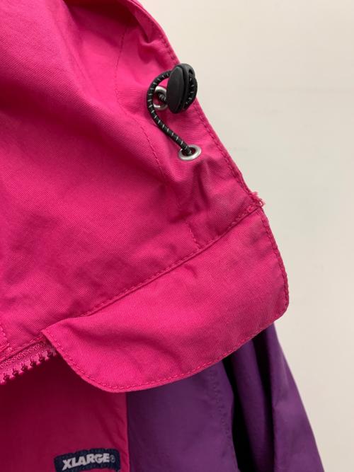 X-LARGE（エクストララージ）X-LARGE (エクストララージ) マウンテンパーカー ピンク サイズ:ｌの古着・服飾アイテム